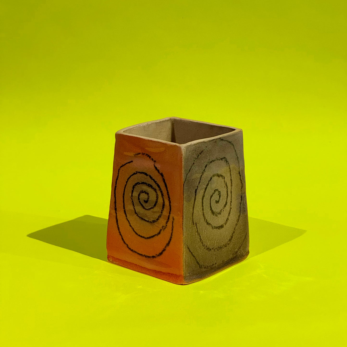 Spiral Square Cup