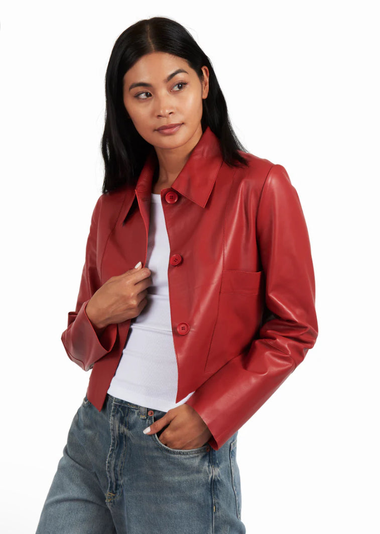 JAKETT Simona Vintage Leather Jacket