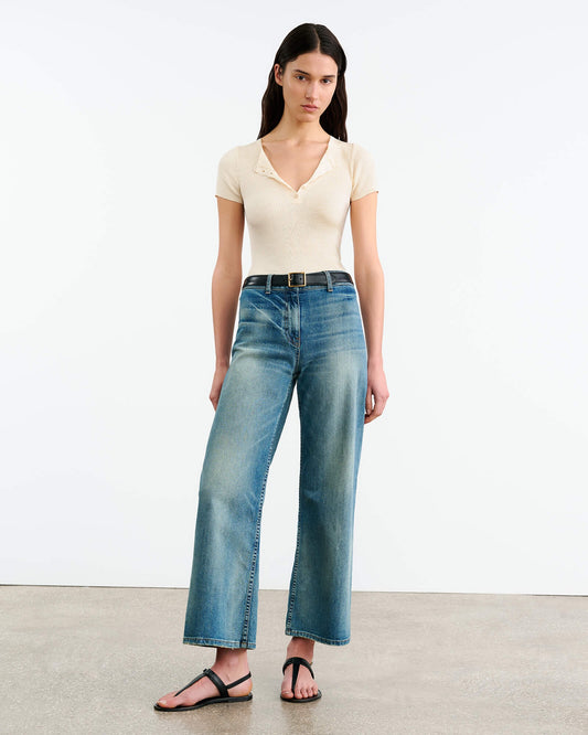 NILI LOTAN Megan Jean in Summer Wash