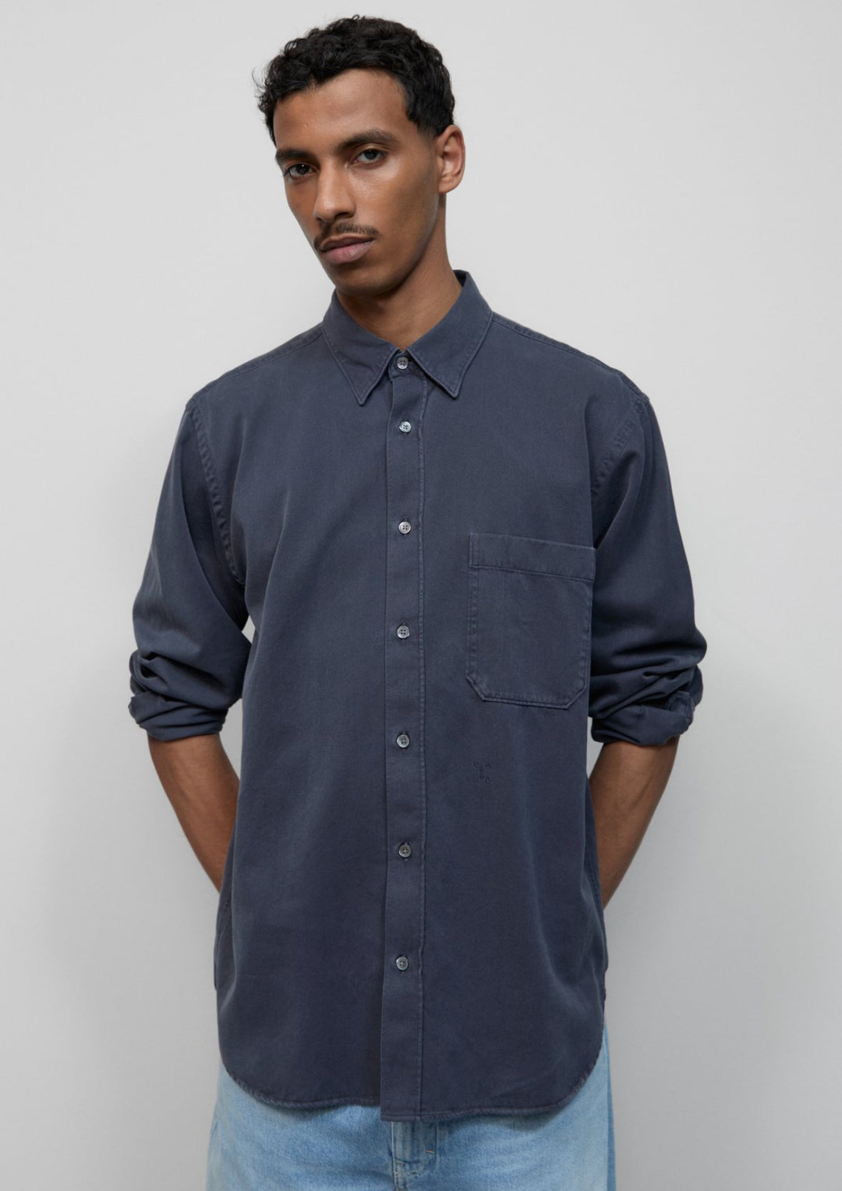 CLOSED Men’s Army Shirt Smokey Blue