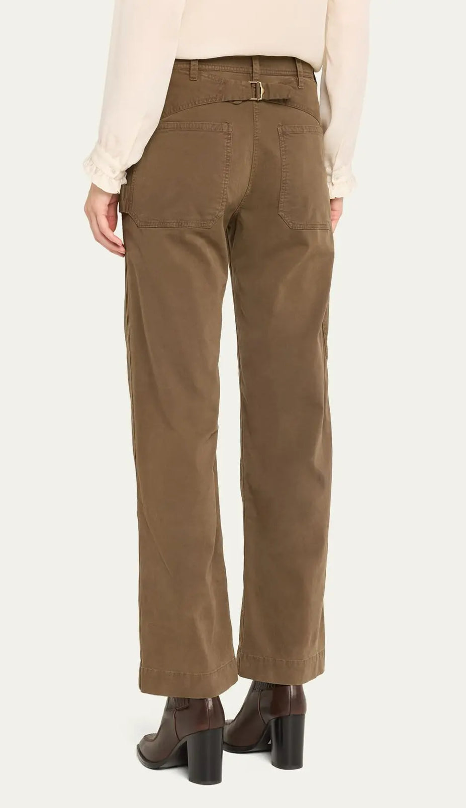 NILI LOTAN Tibault Pant in Wood