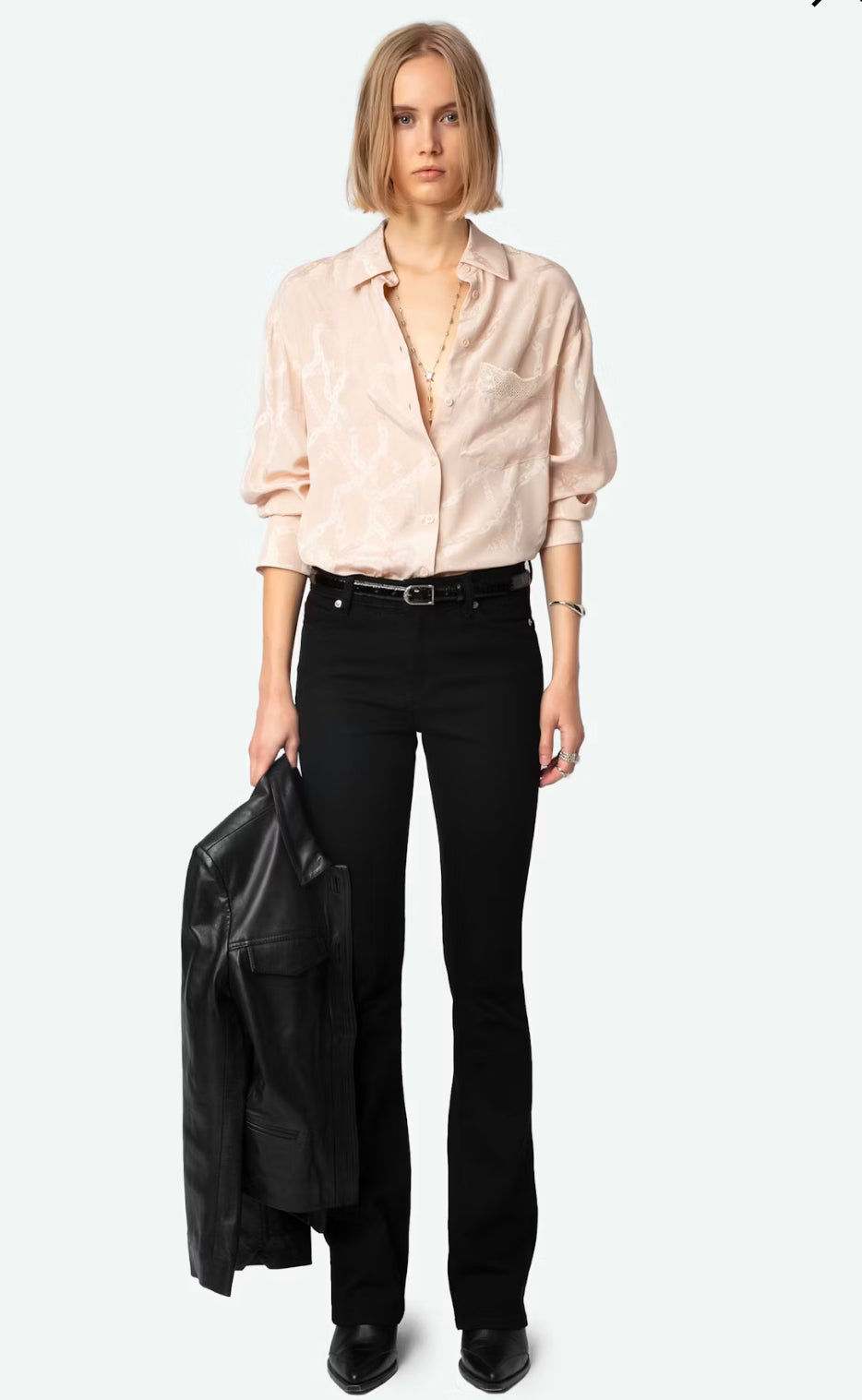 ZADIG & VOLTAIRE Morning Silk Shirt