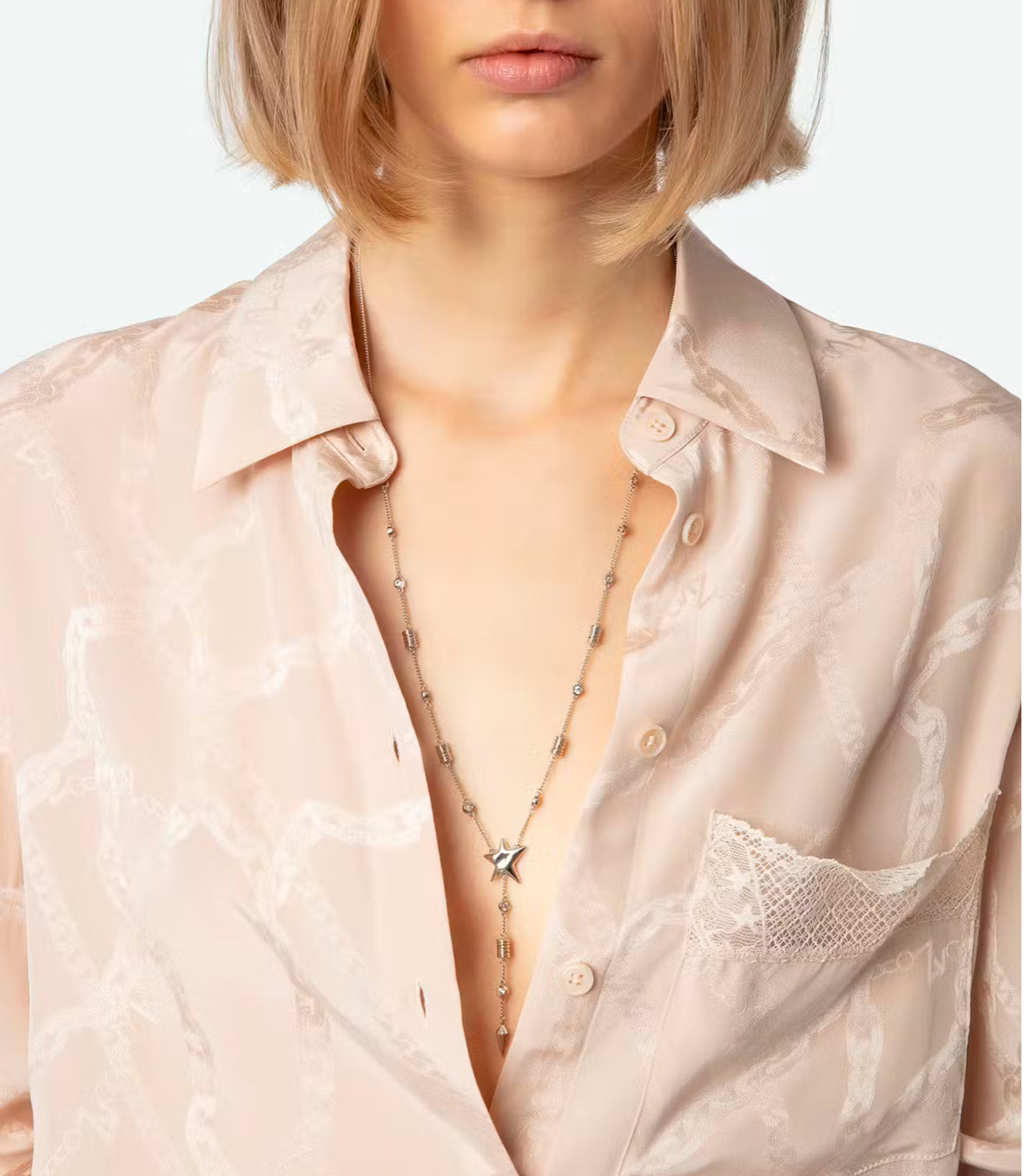 ZADIG & VOLTAIRE Morning Silk Shirt