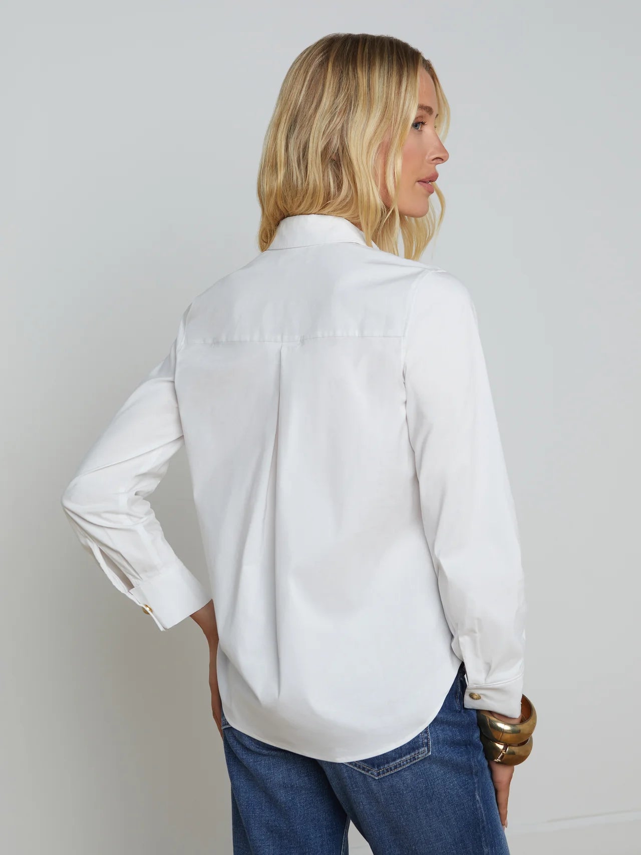 L’AGENCE Ellery White Shirt