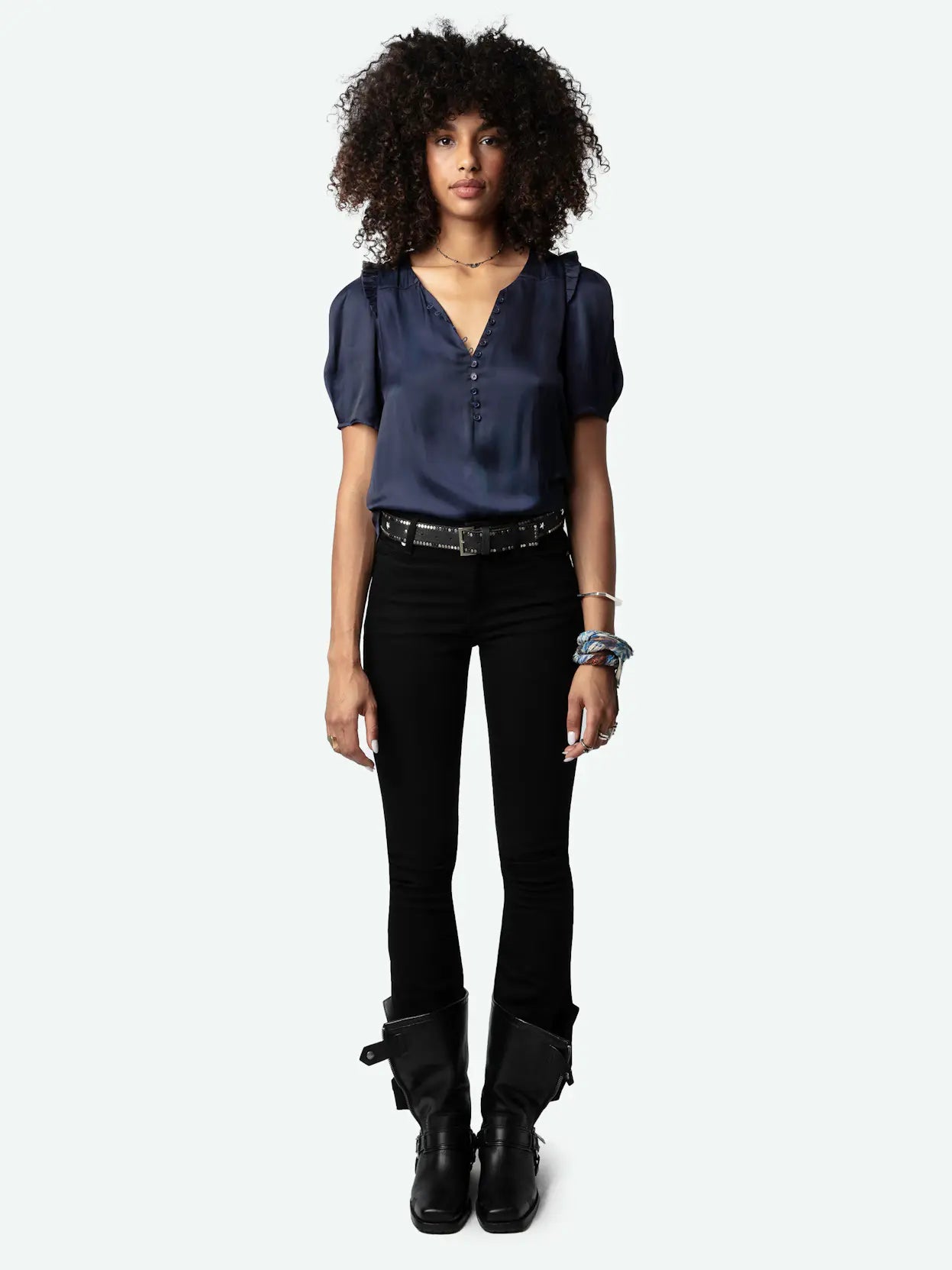 ZADIG & VOLTAIRE Twity Satin Top