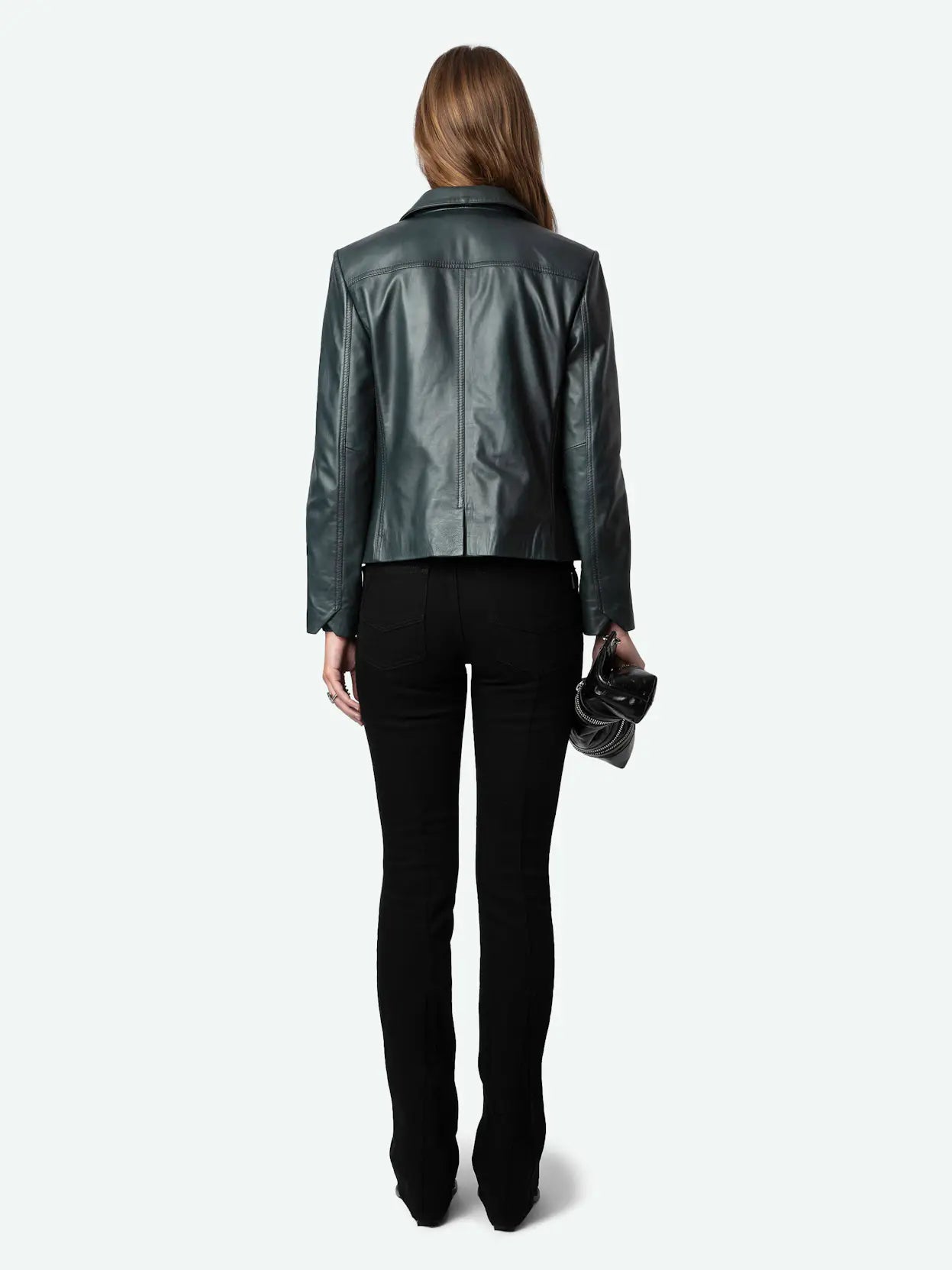 ZADIG & VOLTAIRE Liam Leather Jacket in Peaks