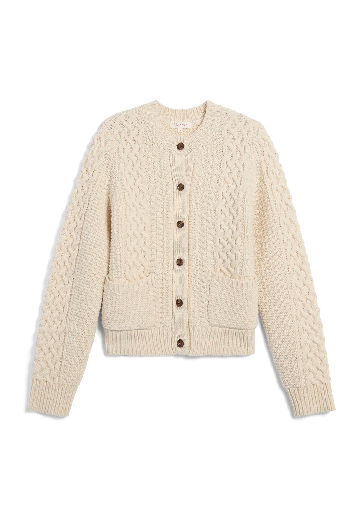 DEMYLEE CHARLOTTE MERINO WOOL CARDIGAN