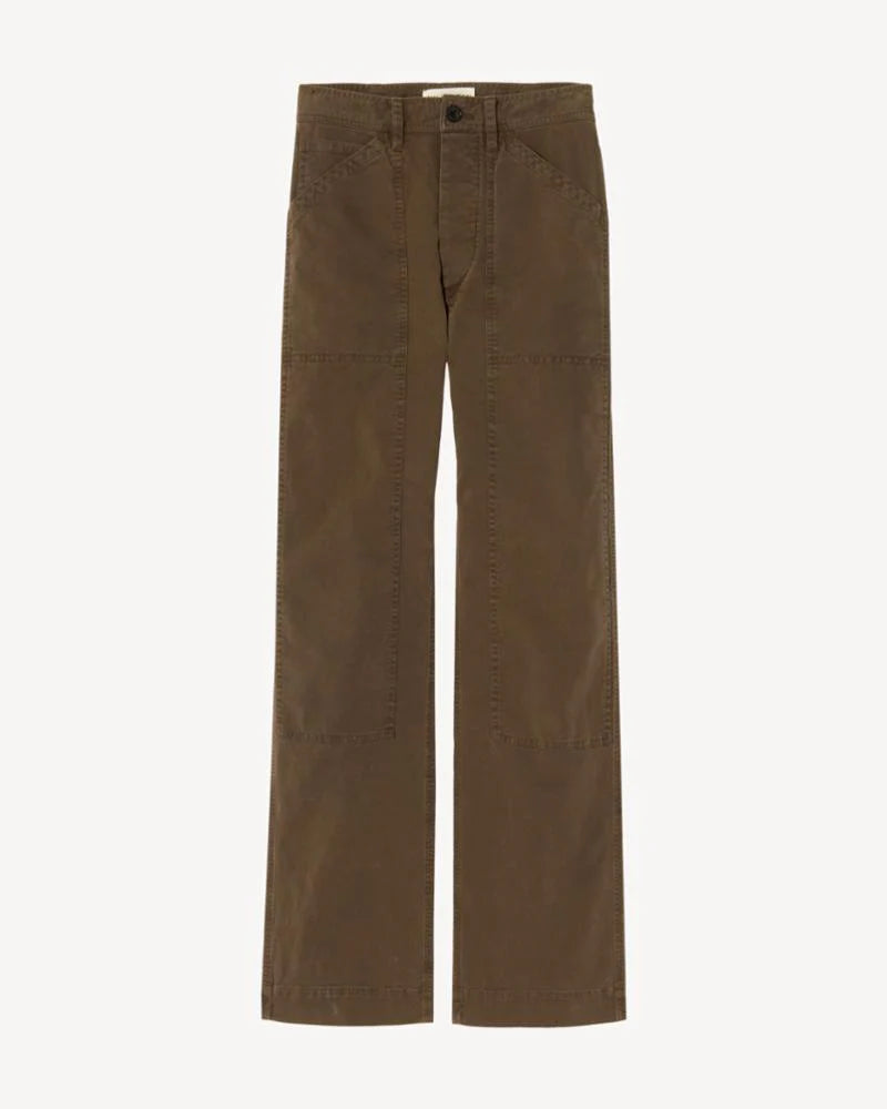 NILI LOTAN Tibault Pant in Wood