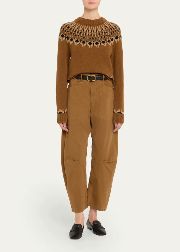 NILI LOTAN Shon Pant in Rust