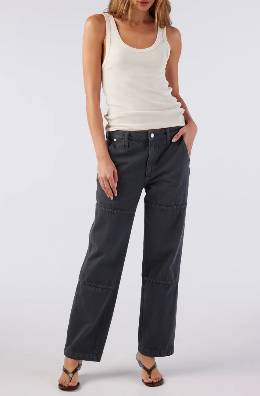 AMO Billie Field Pant in Pewter