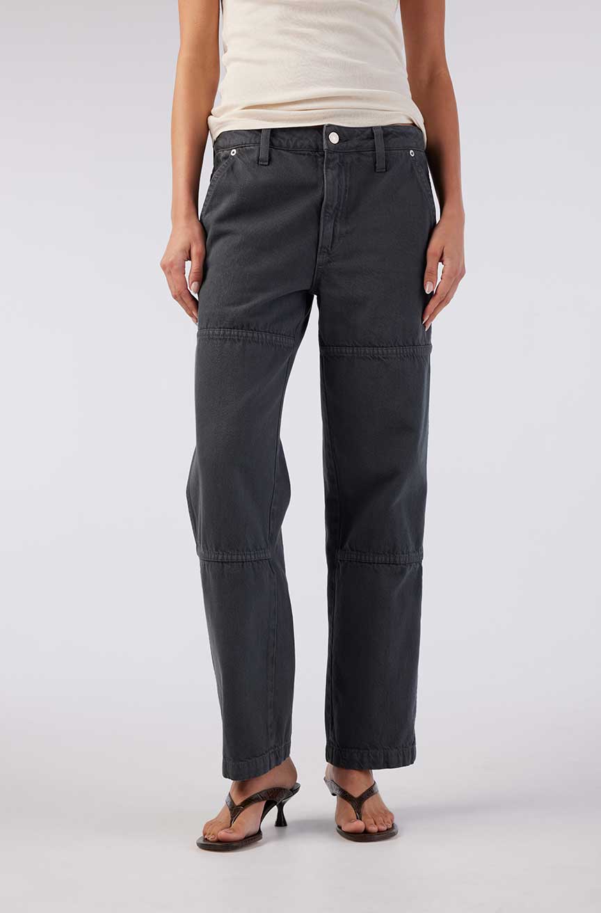 AMO Billie Field Pant in Pewter